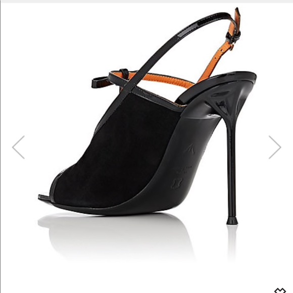 Walter De Silva Bow detailed Suede &  Patent - Picture 4 of 6